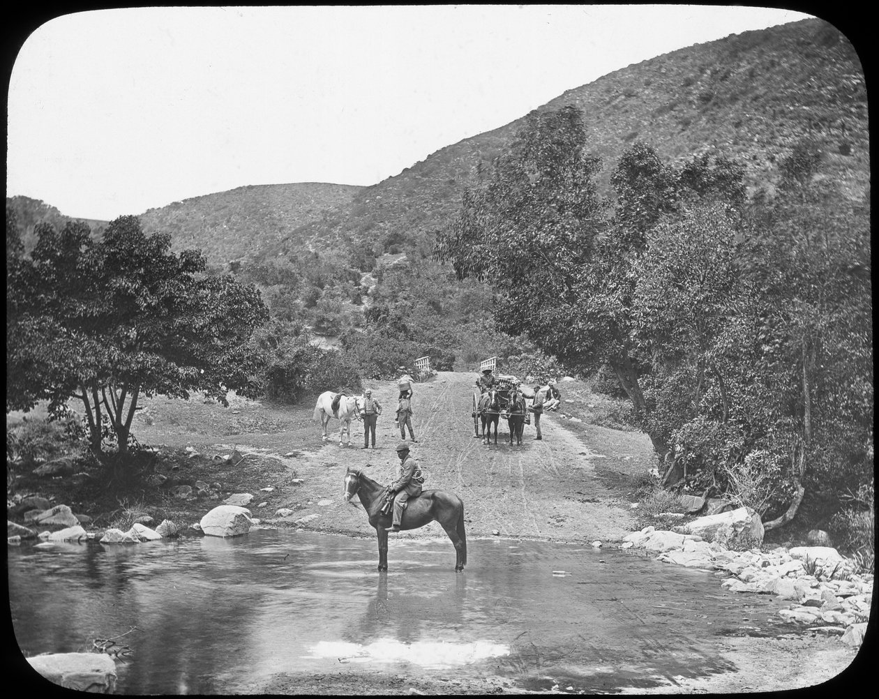 Van Stadens Pass, Südafrika, ca. 1890 von Unbekannt