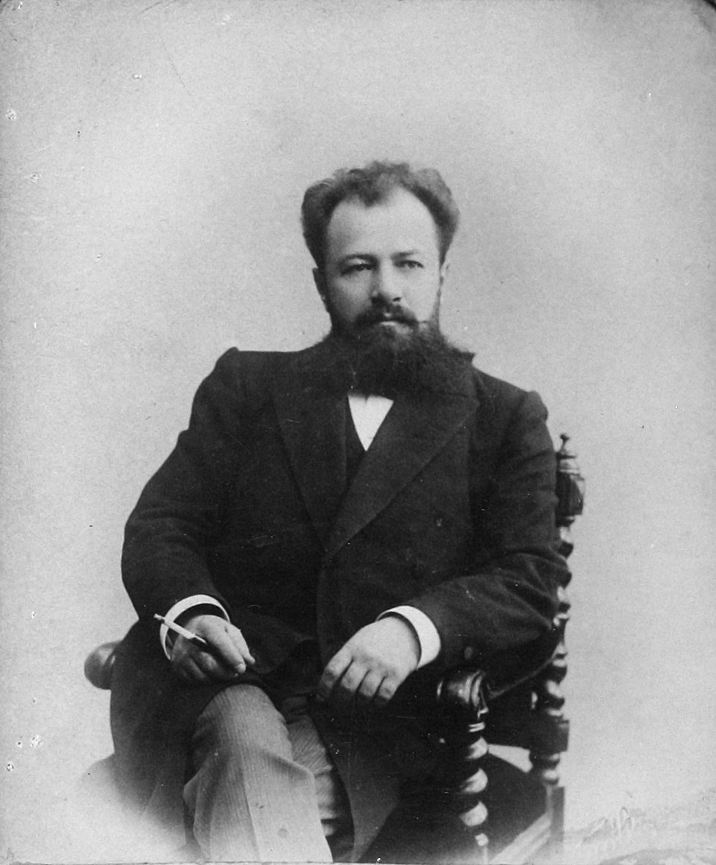 Wladimir Nemirovich-Danchenko, russischer Theaterregisseur, 1896 von Unbekannt