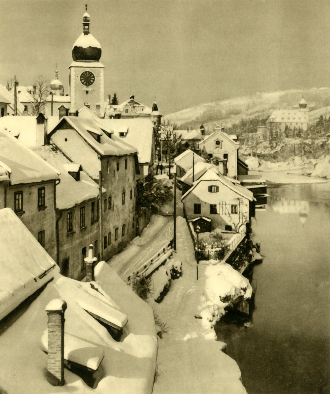 Waidhofen an der Ybbs, Niederösterreich, um 1935 von Unbekannt