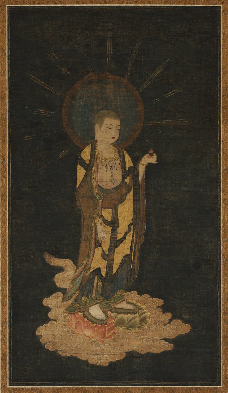 Willkommener Abstieg von Jizo Bosatsu, 1200er Jahre von Unbekannt