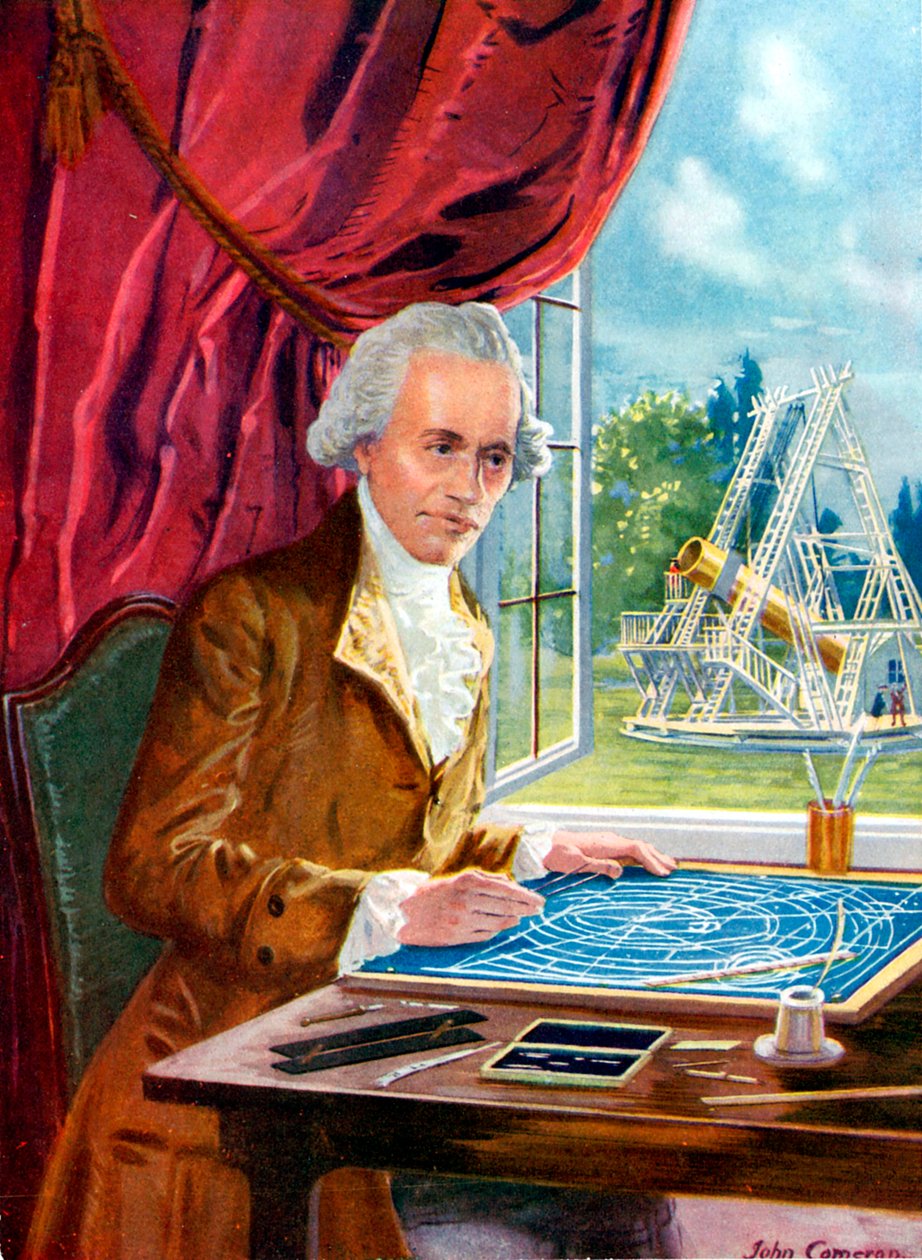 William Herschel 1738-1822 deutsch-britischer Astronom von Unbekannt