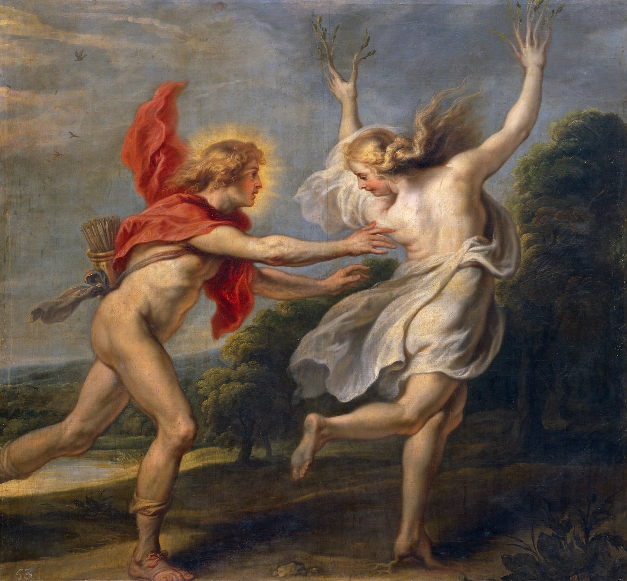 Daphne und Apollo von Unbekannt Unbekannt