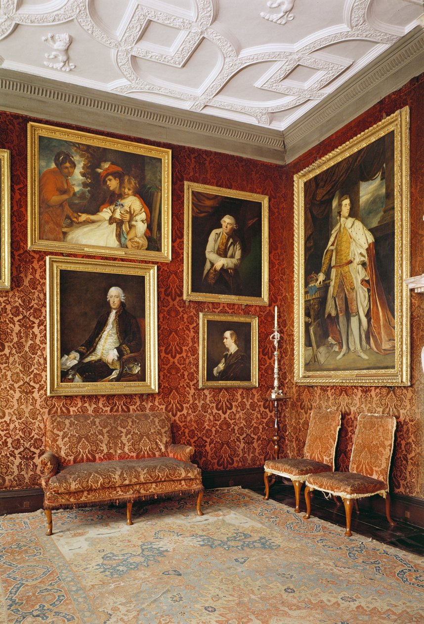 Der Reynolds-Raum, Knole House, Sevenoaks, Kent von Unbekannt Unbekannt