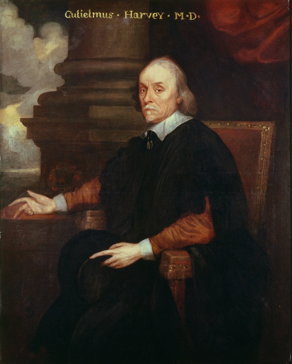 William Harvey (1578-1657) königlicher Arzt, 17. Jahrhundert von Unbekannt Unbekannt