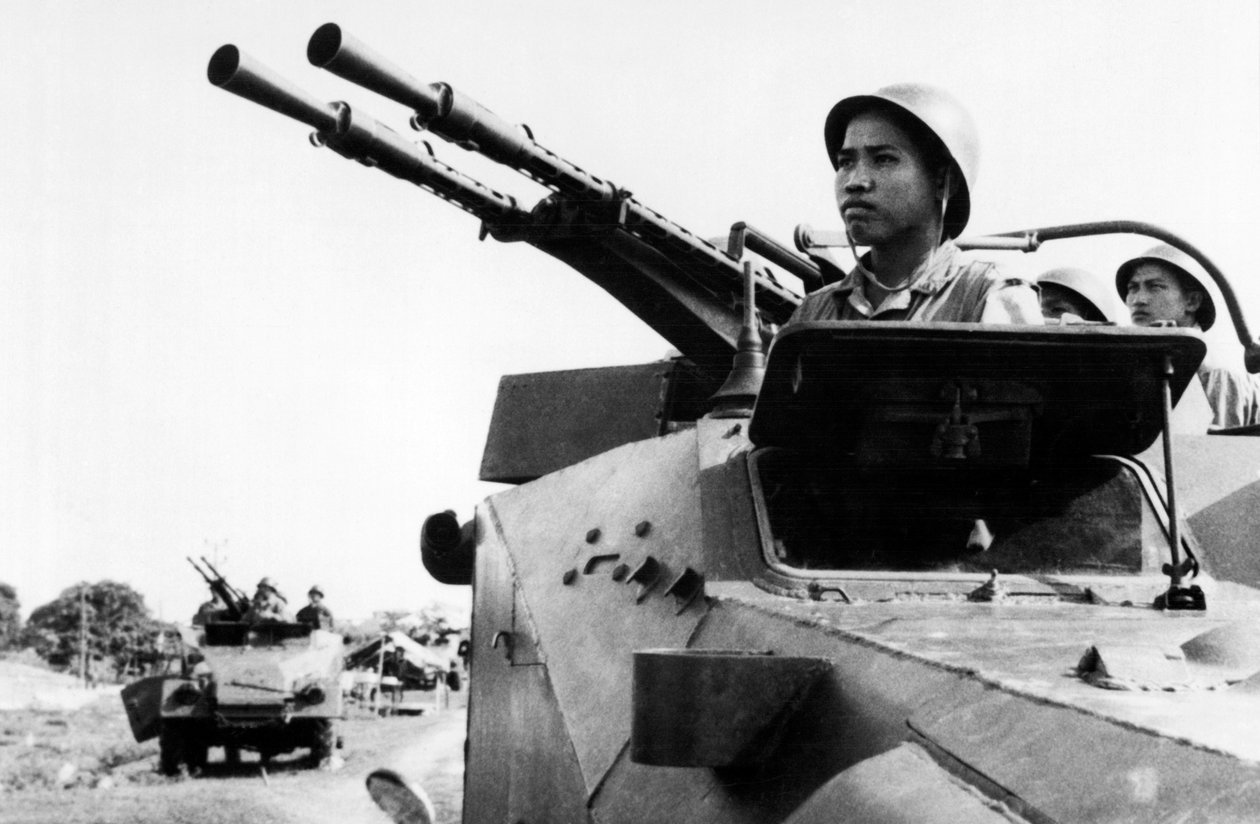 Nordvietnamesische Geschützmannschaft, Nordvietnam, 1967 von Unbekannt Unbekannt