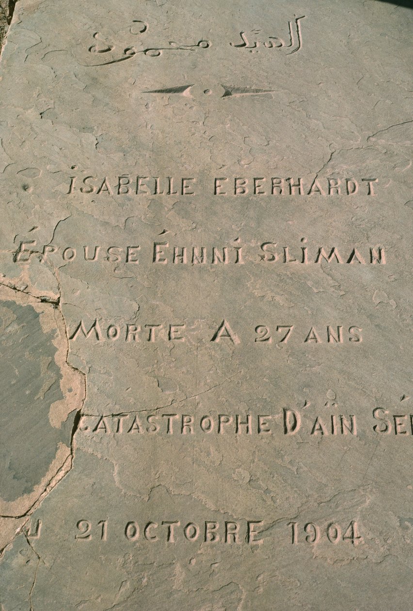 Grab von Isabelle Eberhardt von Unbekannt Unbekannt