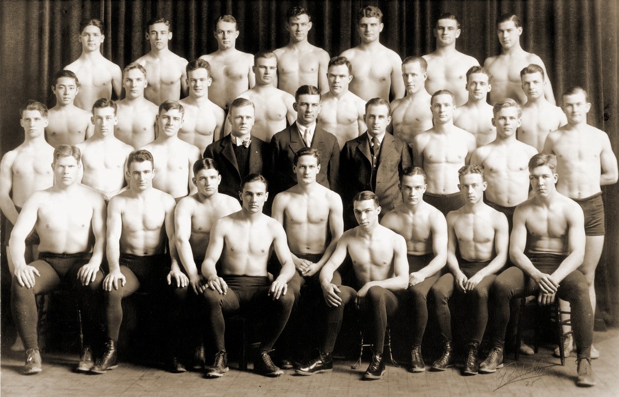 Wrestling-Team der Universität von Michigan, 1929 von Unbekannt Unbekannt