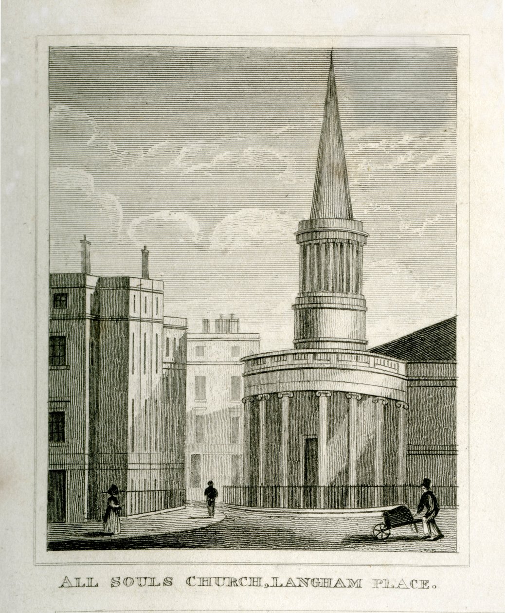 All Souls Kirche, Langham Place von Unbekannt