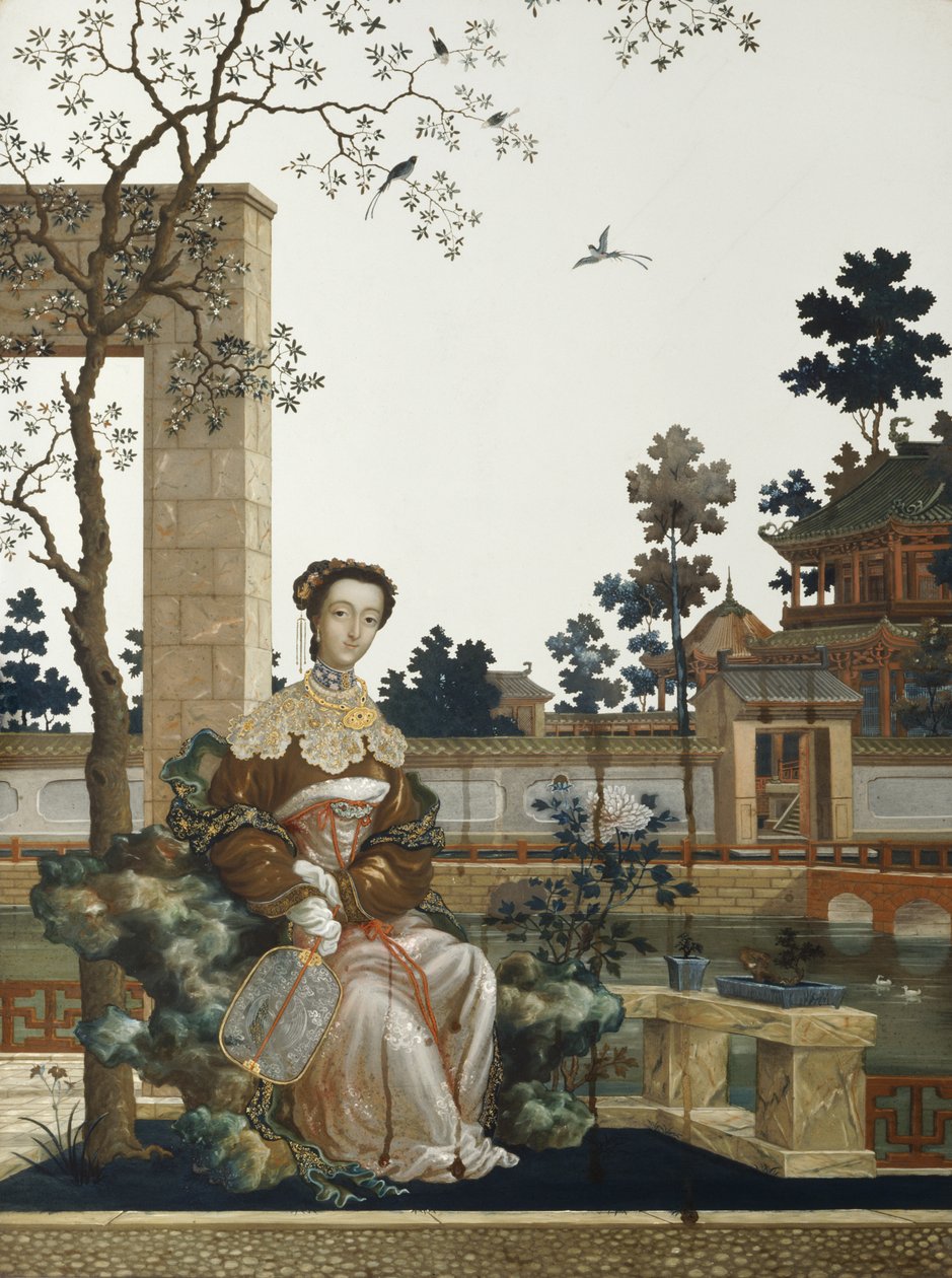 Eine orientalische Schönheit von Unbekannter Künstler