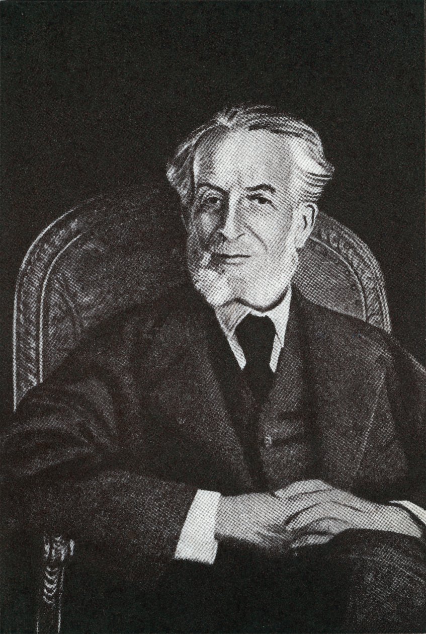 Porträt von Benjamin Rothschild (Druck) von Unbekannter Künstler