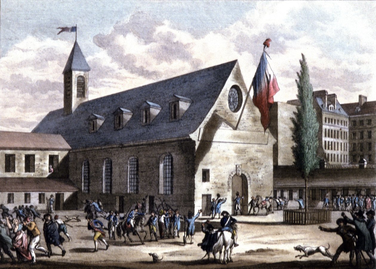 Schließung des Club des Jacobins, Paris von Unbekannter Künstler