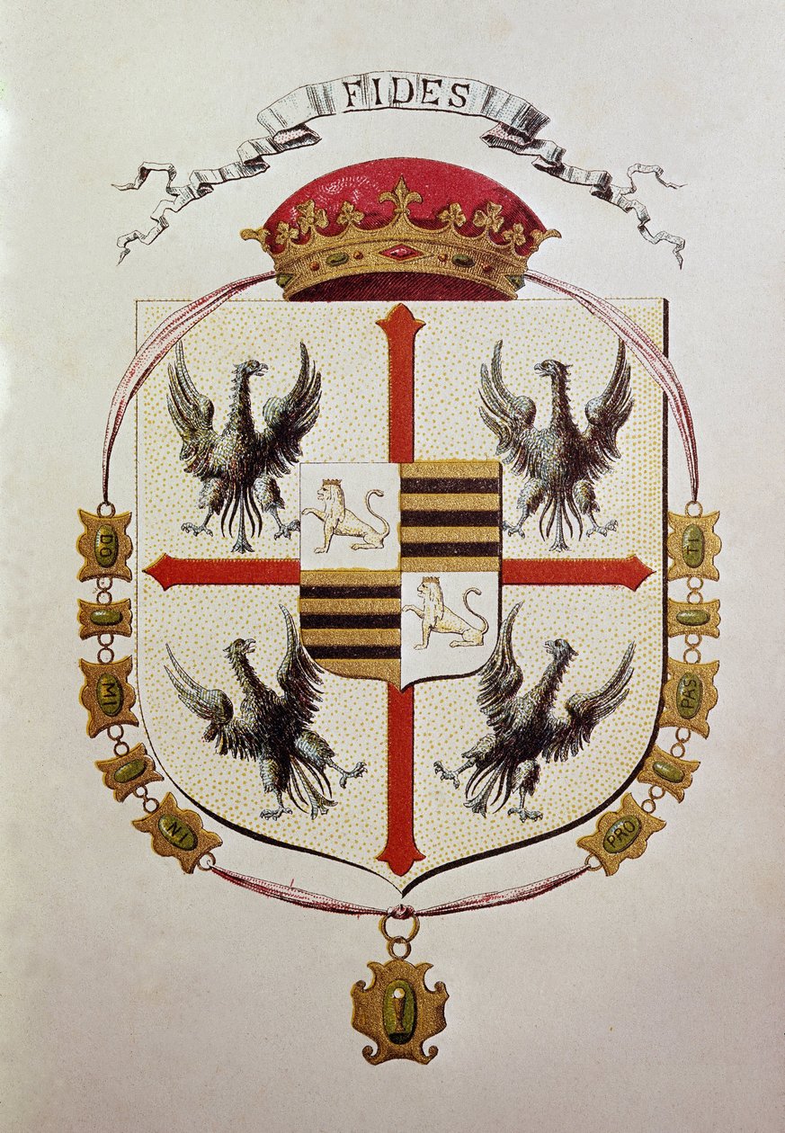 Wappen der Familie Gonzaga von Unbekannter Künstler