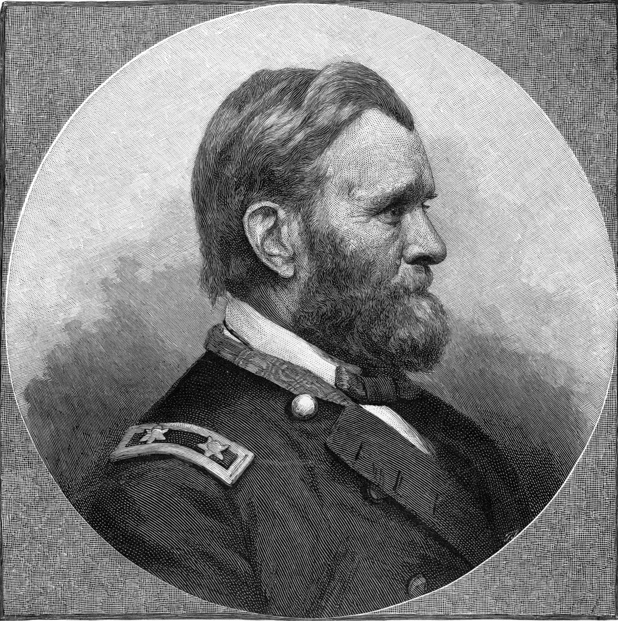 Gravur von Ulysses S. Grant von Unbekannt