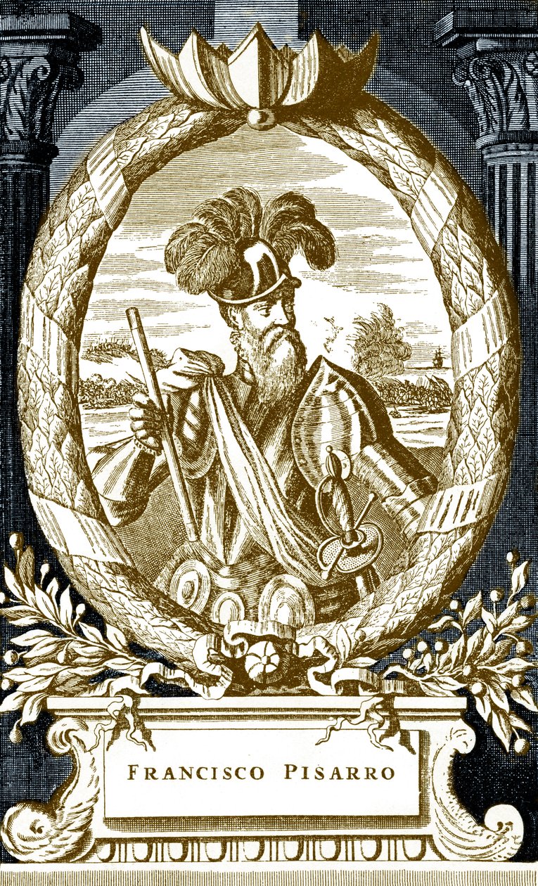 Francisco Pizarro von Unbekannter Künstler