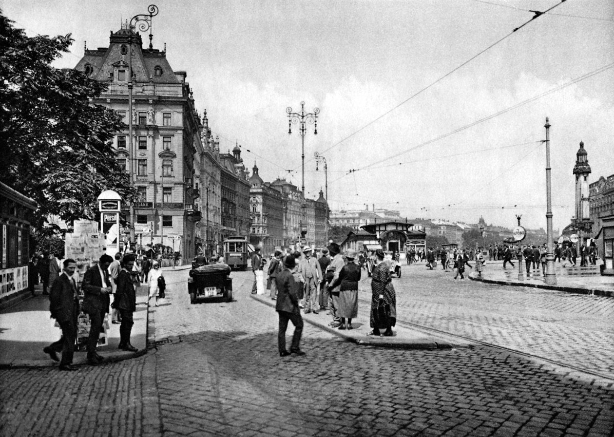 Franz Josef-Kai, Wien, Österreich von Unbekannter Künstler