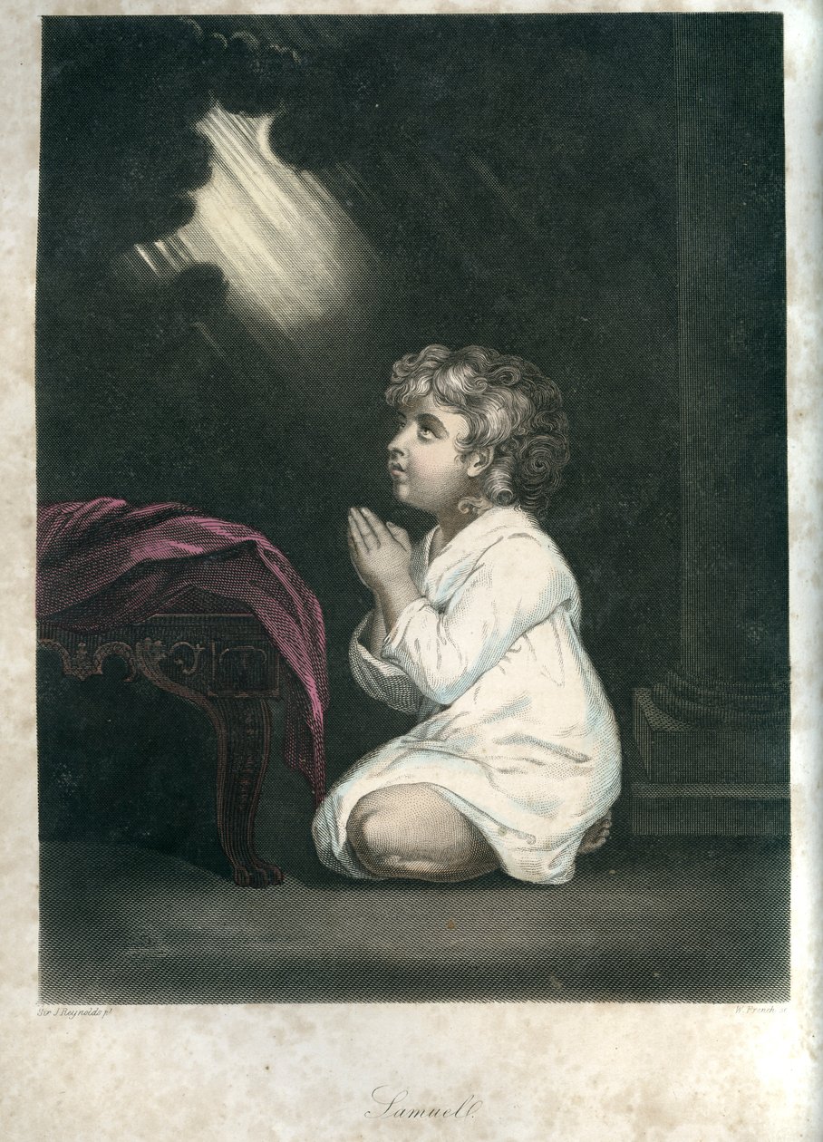 Gott spricht zu Samuel - Bibel von Unbekannter Künstler