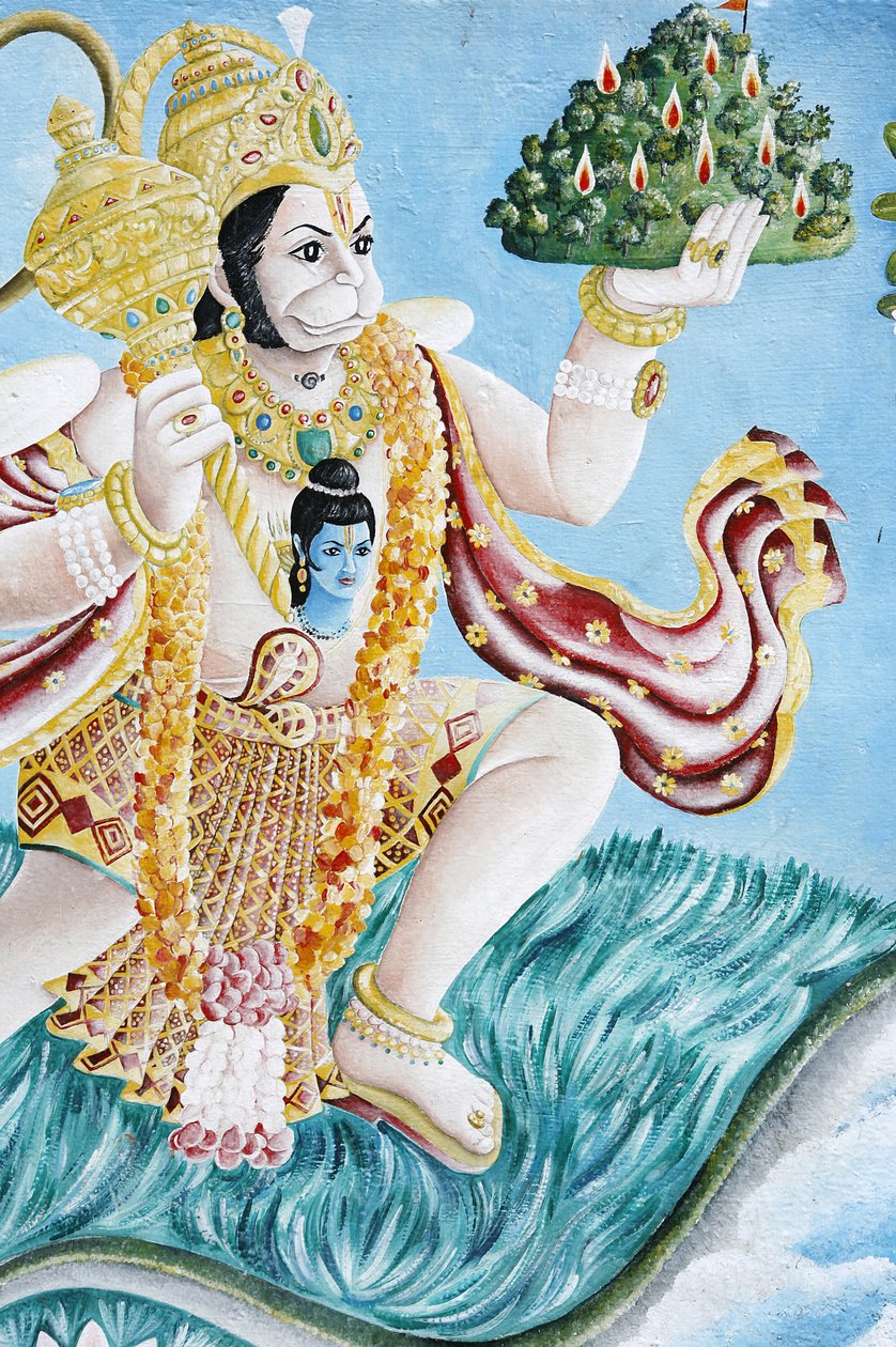Hanuman Affengott, Pashupatinath, Kathmandu, Nepal von Unbekannt