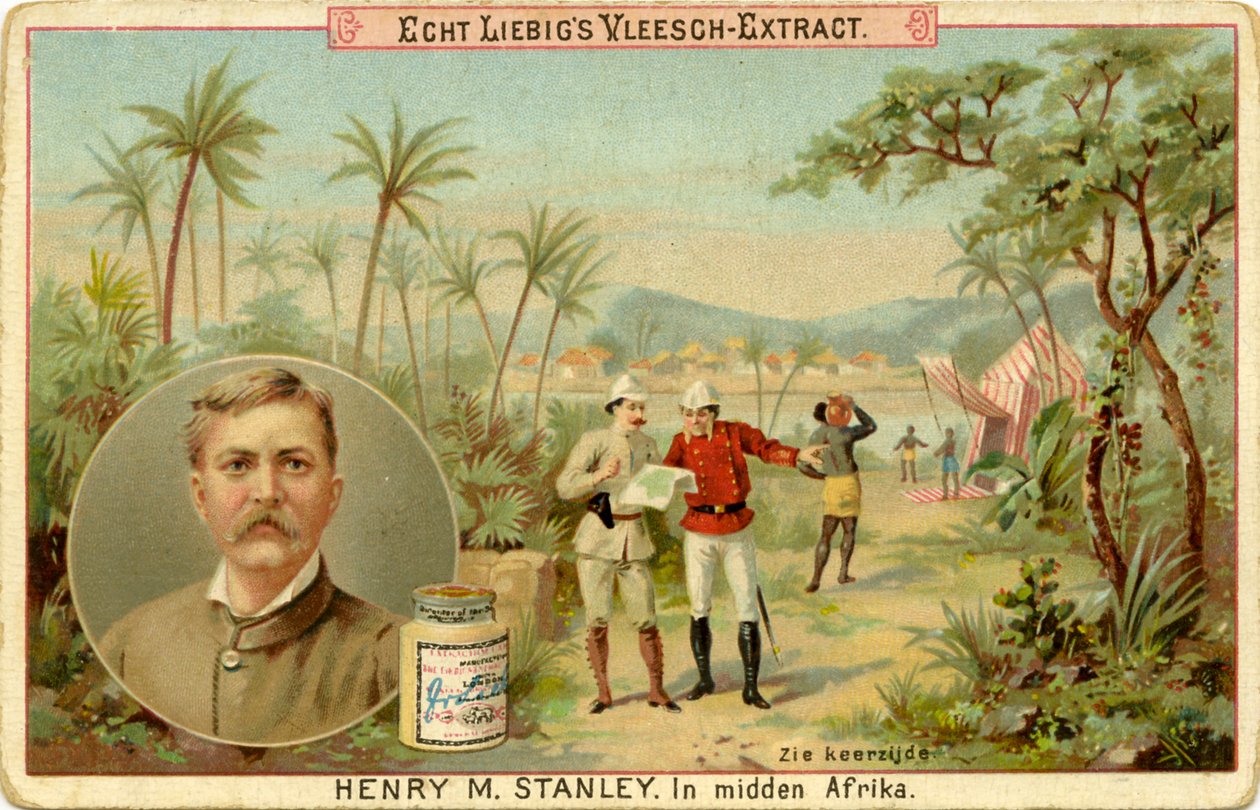 Henry M. Stanley in Zentralafrika von Unbekannter Künstler