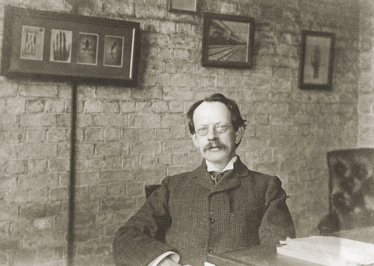 Joseph John Thomson, englischer Physiker, um 1900 von Unbekannter Künstler