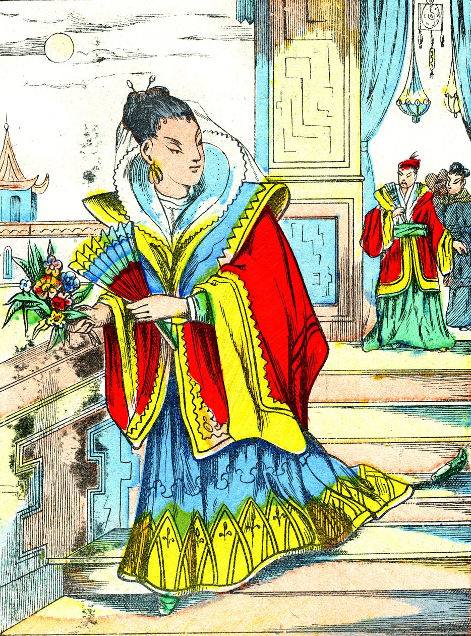 La Cendrillon Japonaise - Die japanische Aschenputtel von Unbekannter Künstler