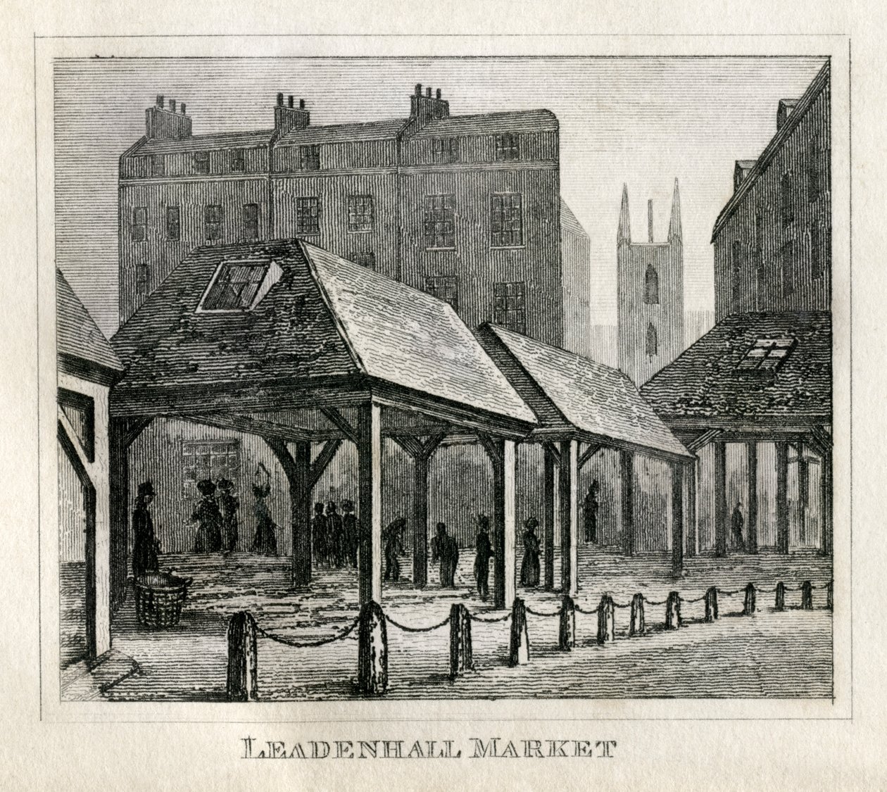 Leadenhall-Markt von Unbekannt