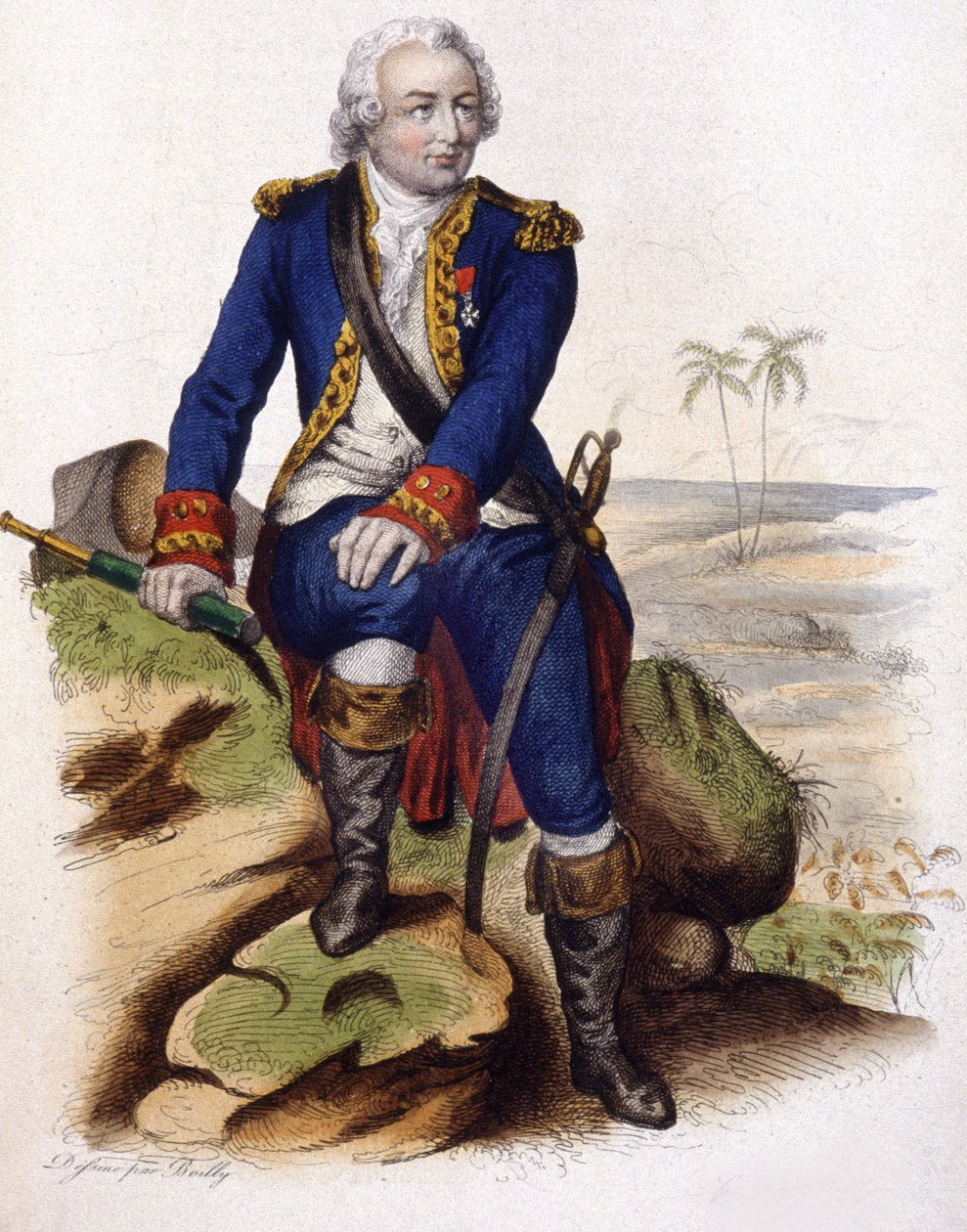 Louis-Antoine de Bougainville von Unbekannter Künstler
