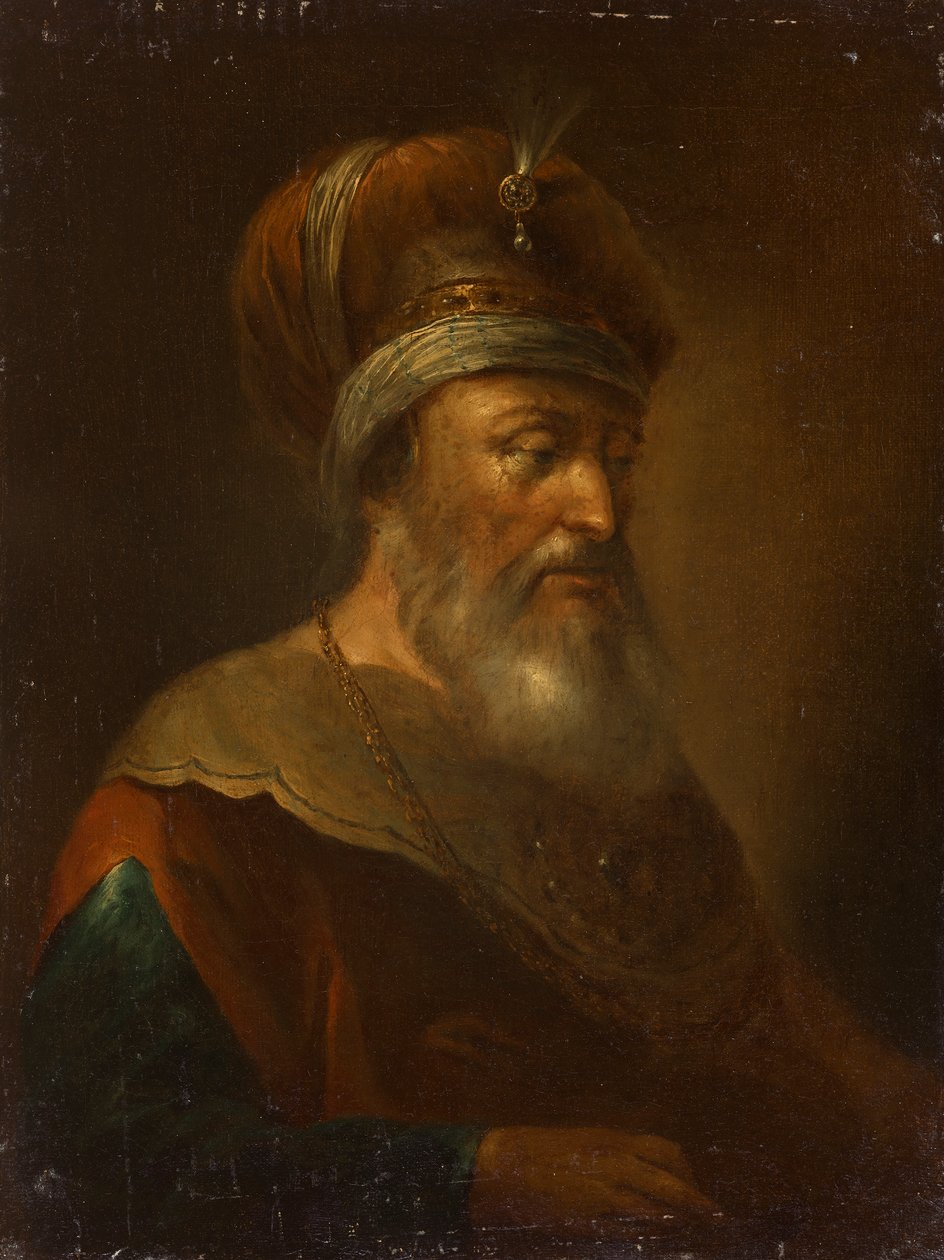 Orientale mit Turban von Unbekannter Künstler