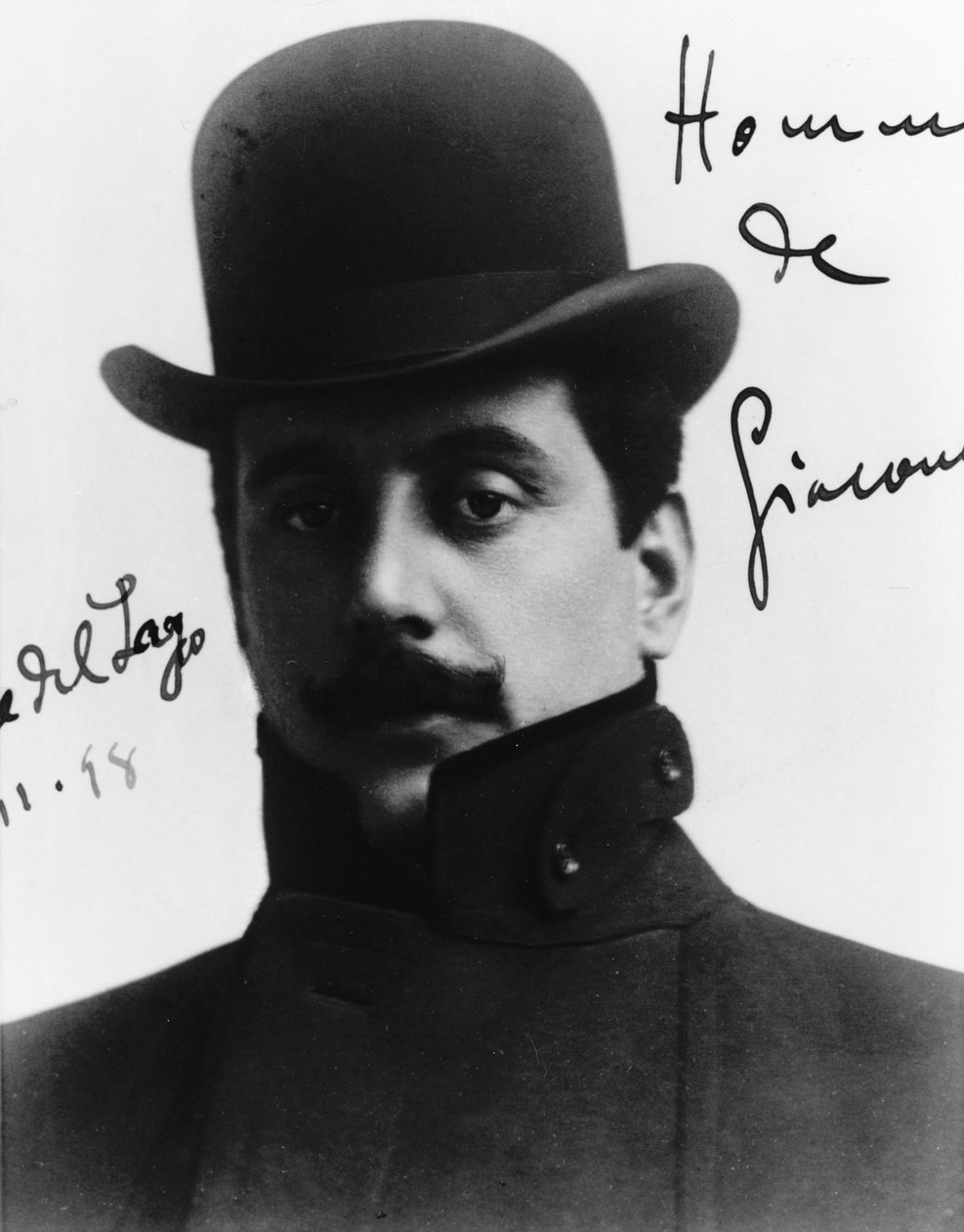 Porträt von Giacomo Puccini von Unbekannt