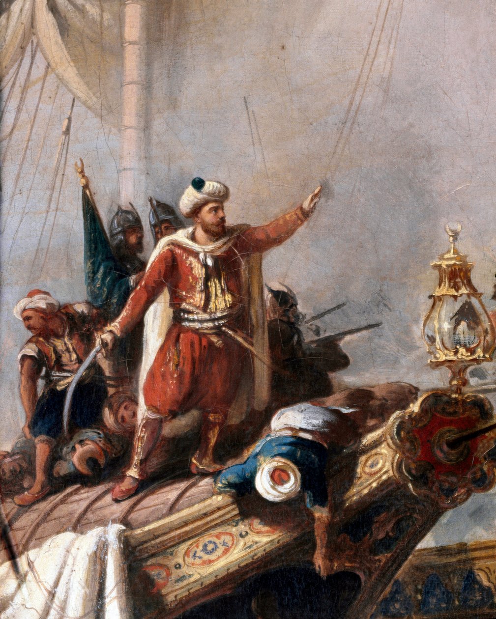 Darstellung von Hayreddin Barbarossa (Detail) von Unbekannter Künstler