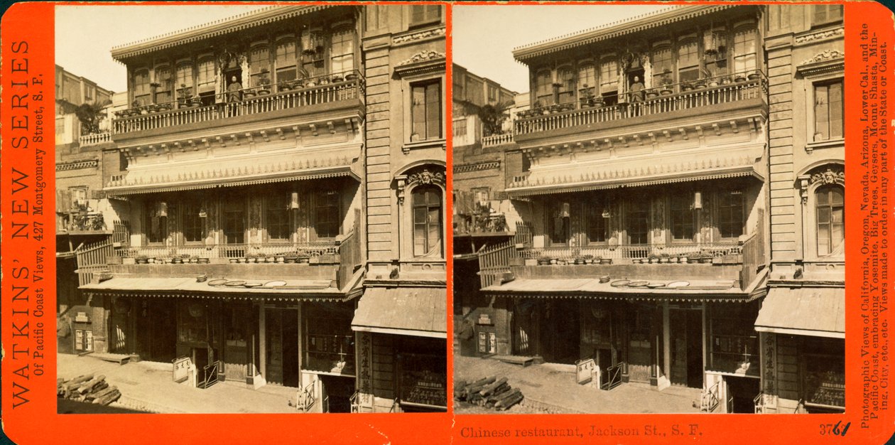 Chinesisches Restaurant in SF von Unbekannt