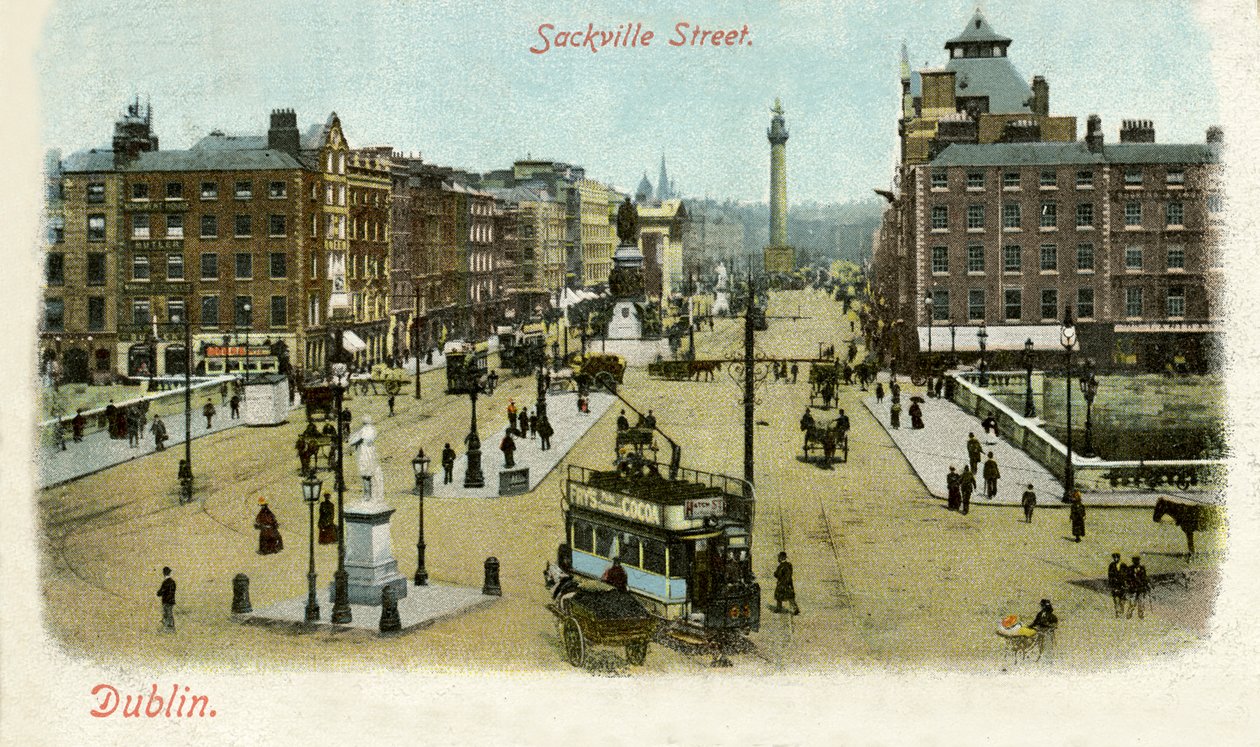 Sackville Street, Dublin von Unbekannter Künstler