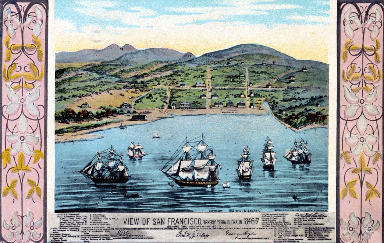 San Francisco, Kalifornien von Unbekannter Künstler