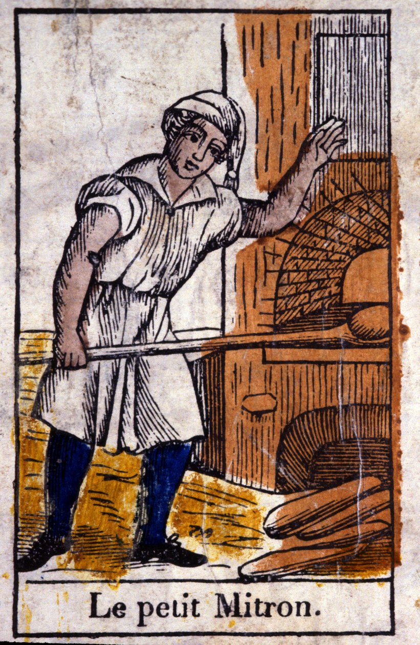 Der kleine Bäckerjunge, ca. 1850 von Unbekannter Künstler