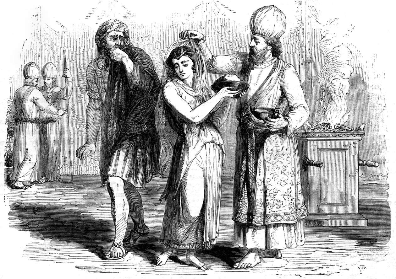 Die Prüfung der Eifersucht - Bibel von Unbekannter Künstler