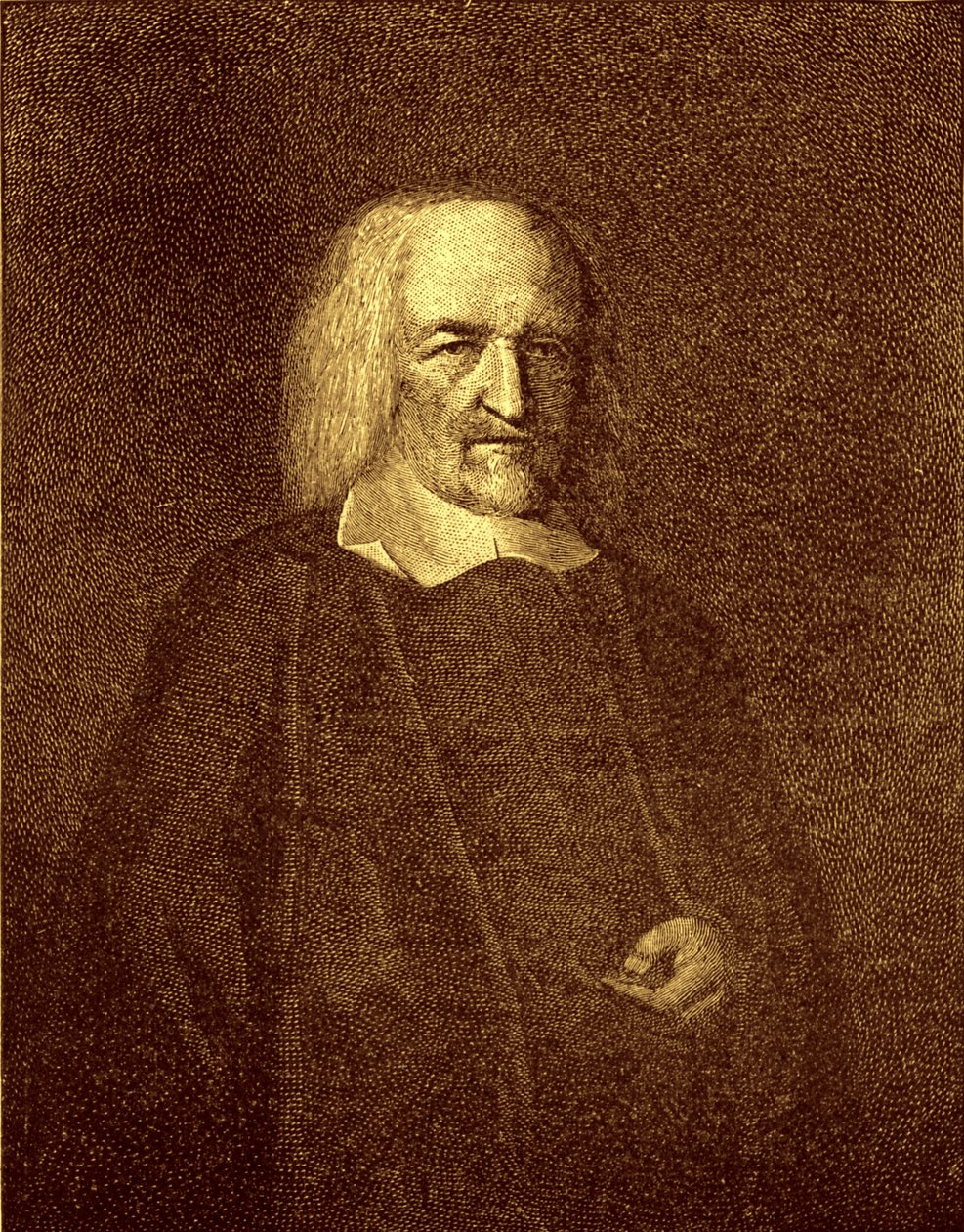 Thomas Hobbes (Gravur) von Unbekannter Künstler