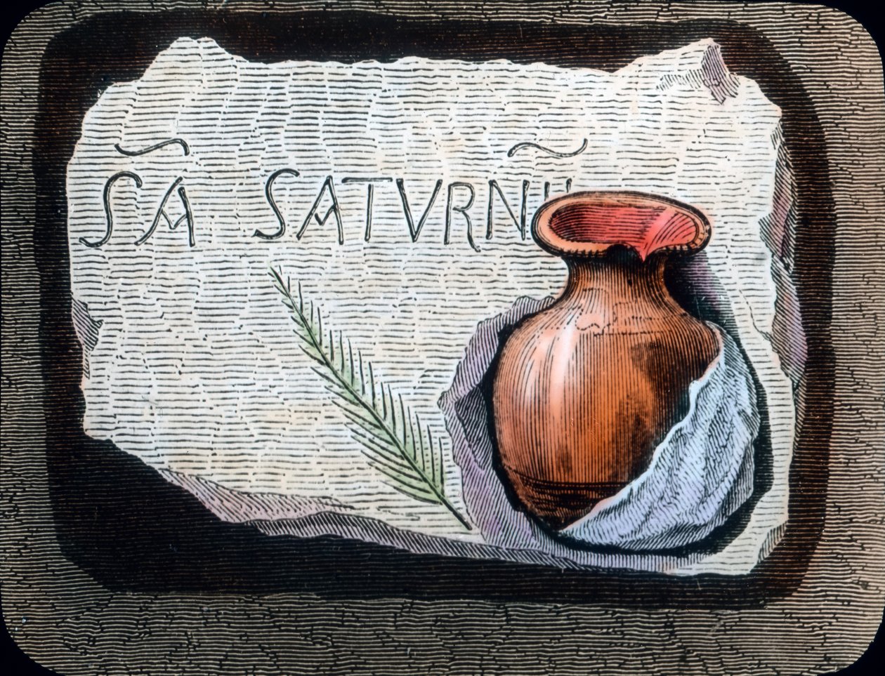 Vase mit Blut von Unbekannter Künstler