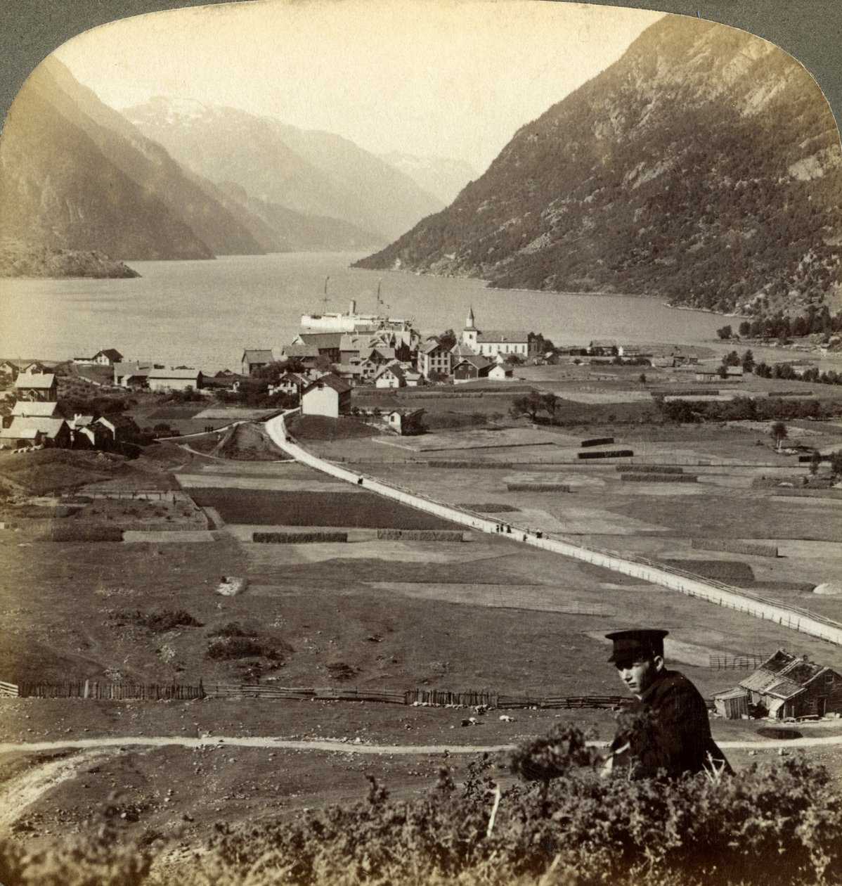 Odda, Hardangerfjord, Norwegen von Underwood and Underwood