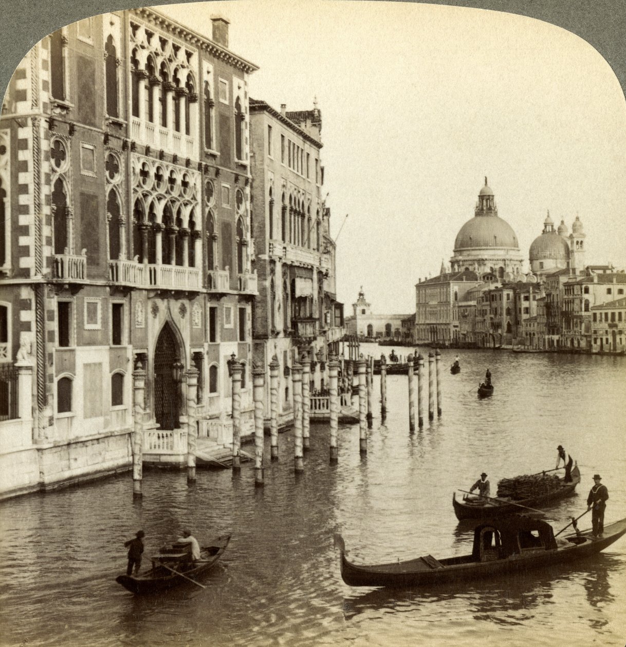 Der Große Kanal, Venedig, Italien von Underwood and Underwood