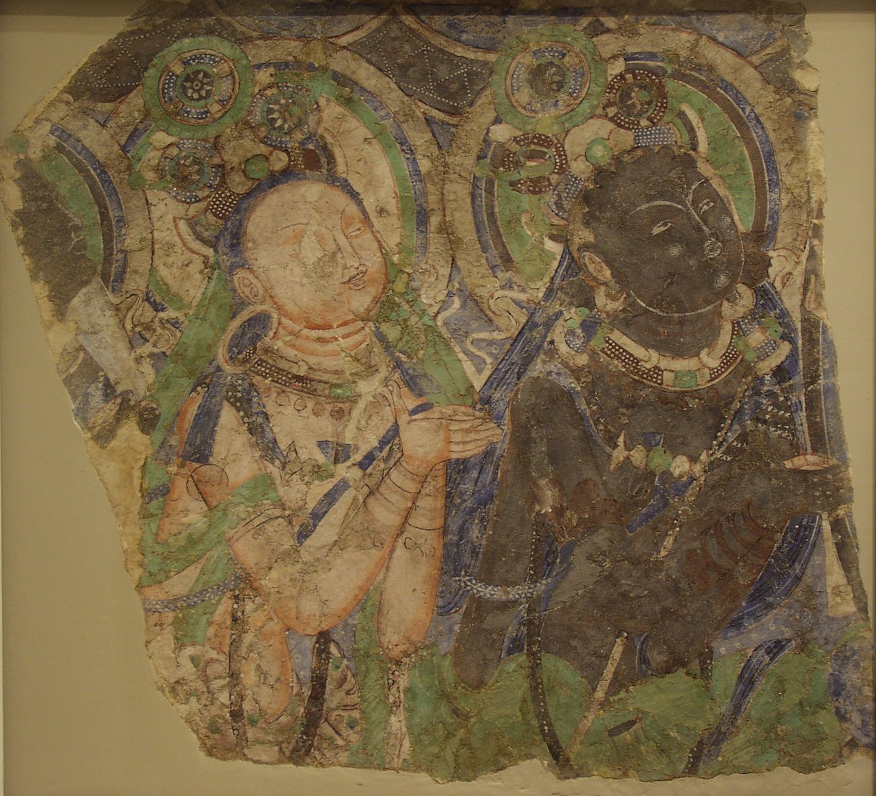 Zwei anbetende Bodhisattvas von Unidentified