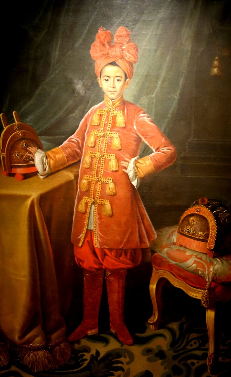 Prinz Cahn von Vietnam am französischen Hof von Ludwig XVI. im Jahr 1787 von Unknown