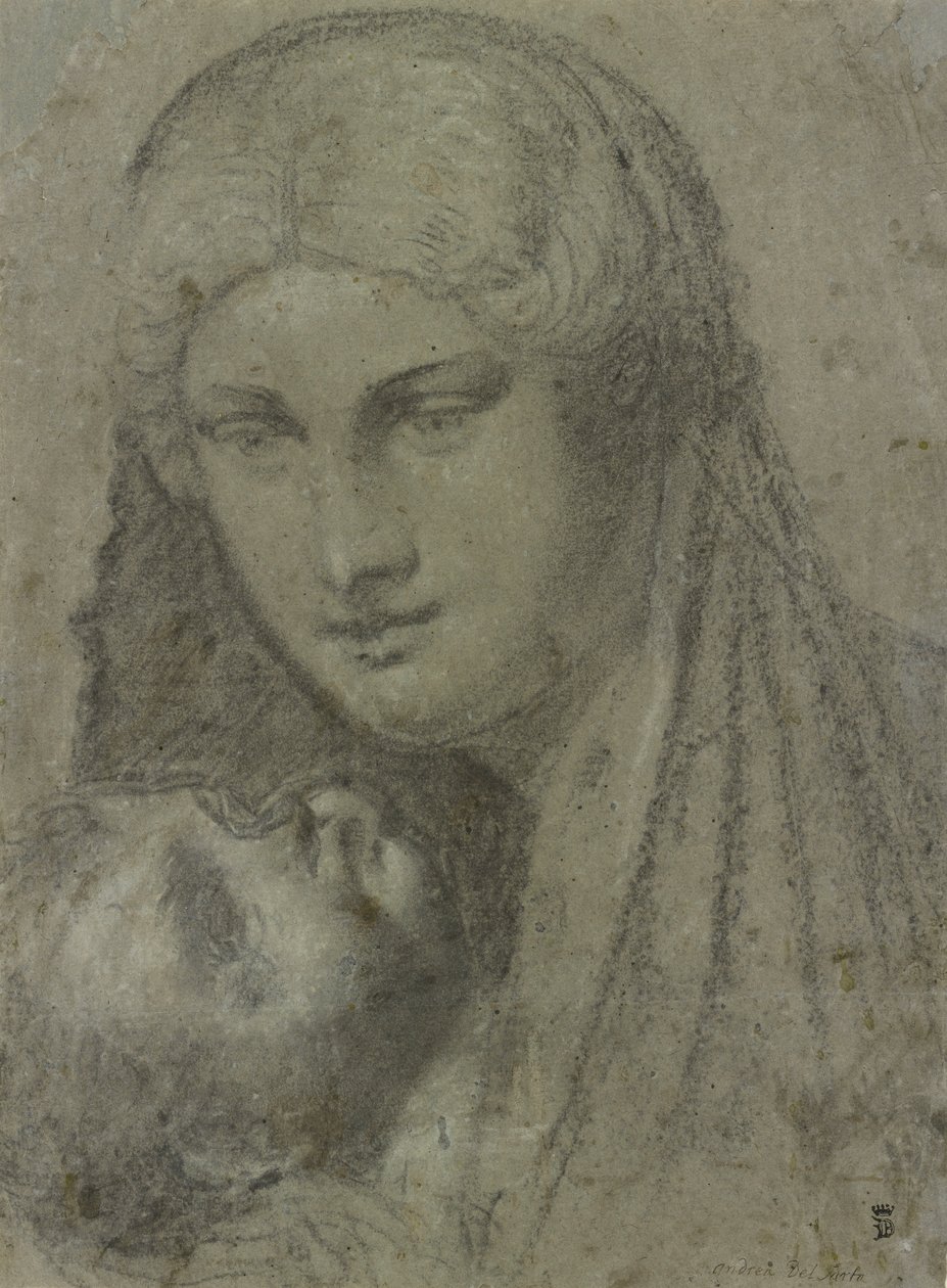 Studie einer Frau von Unknown