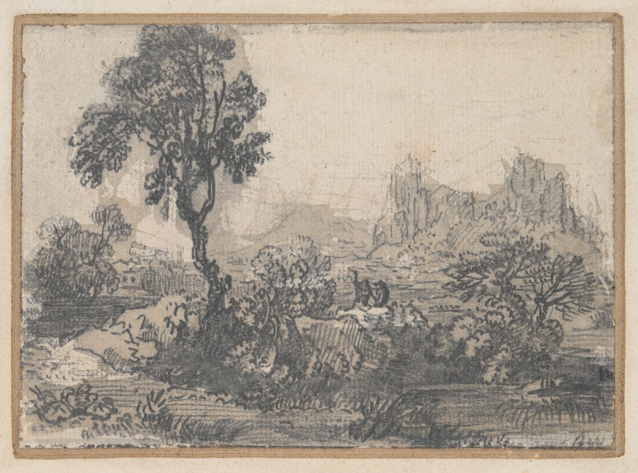 Waldlandschaft von Unknown