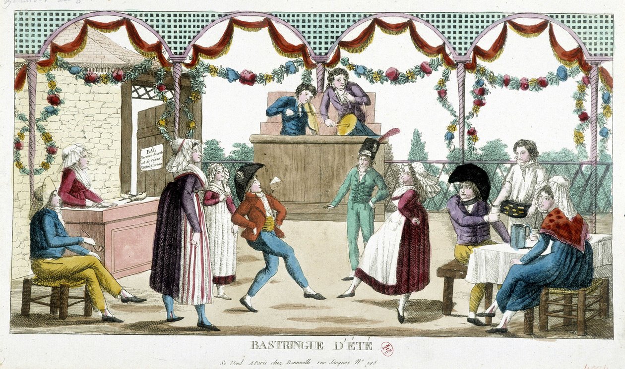 Ball: Sommerbastringue, n.d., späte 18. Jahrhundert von Unknown artist