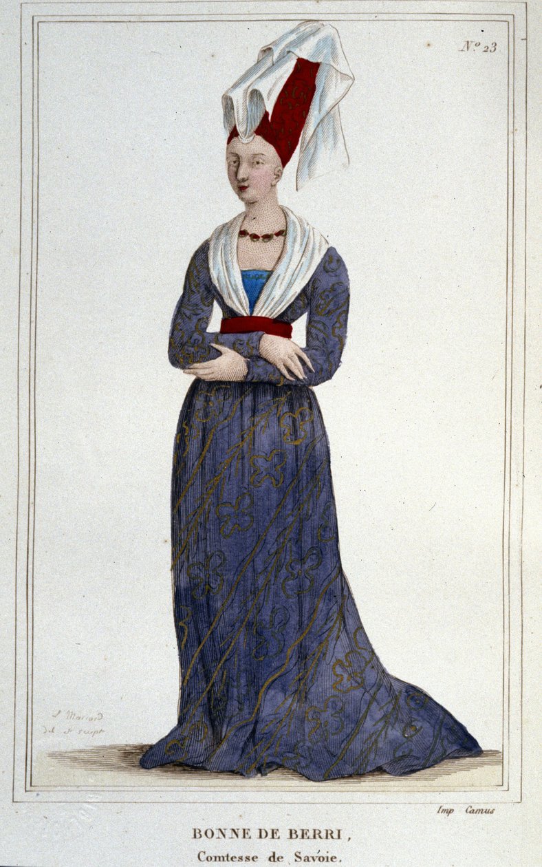 Bonne de Berry (1365-1435). Gräfin von Savoyen von Unknown artist