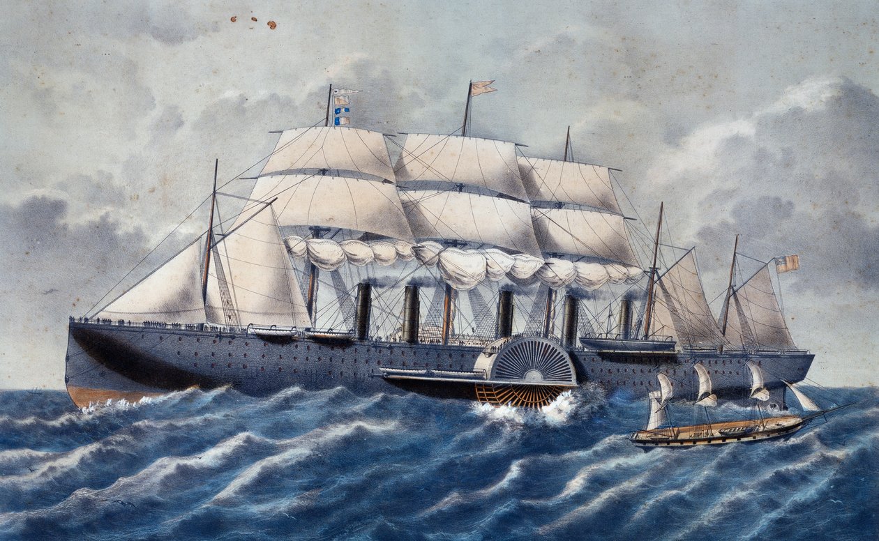 Britischer Dampfer Great Eastern von Unknown artist