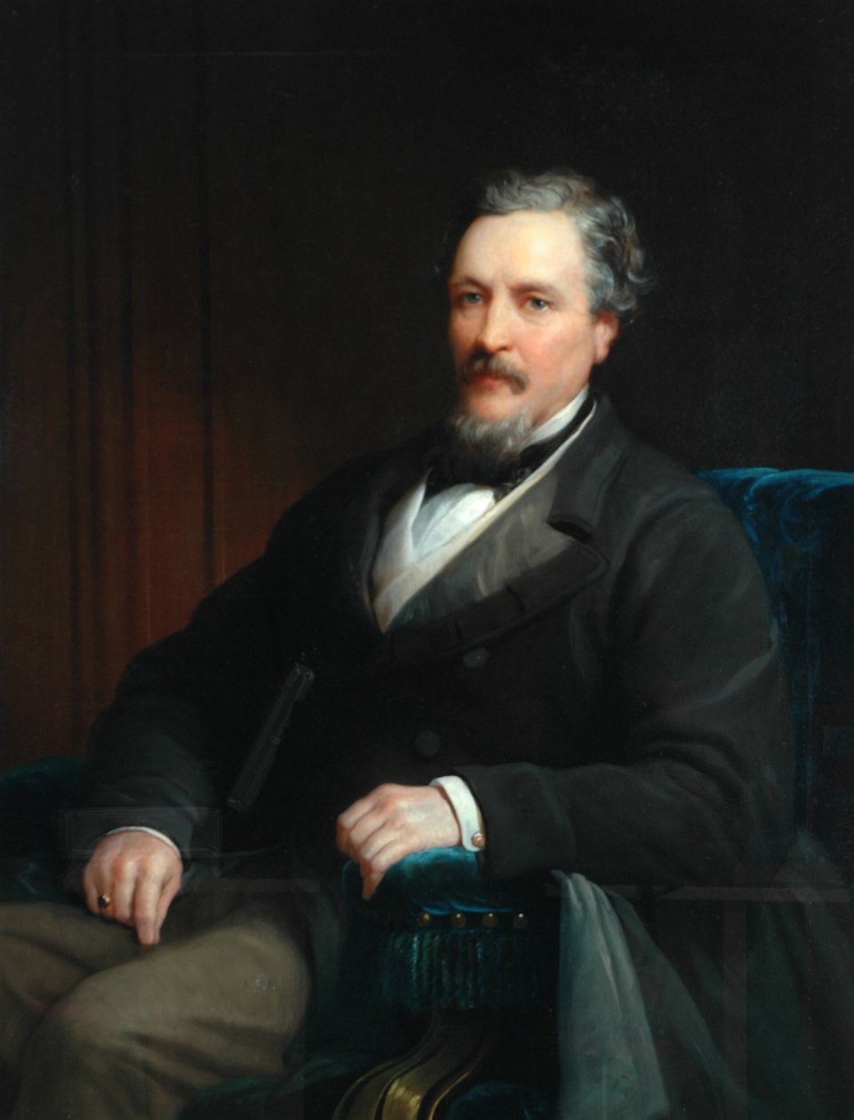 Oberst Edward Akroyd, 1868 von Unknown