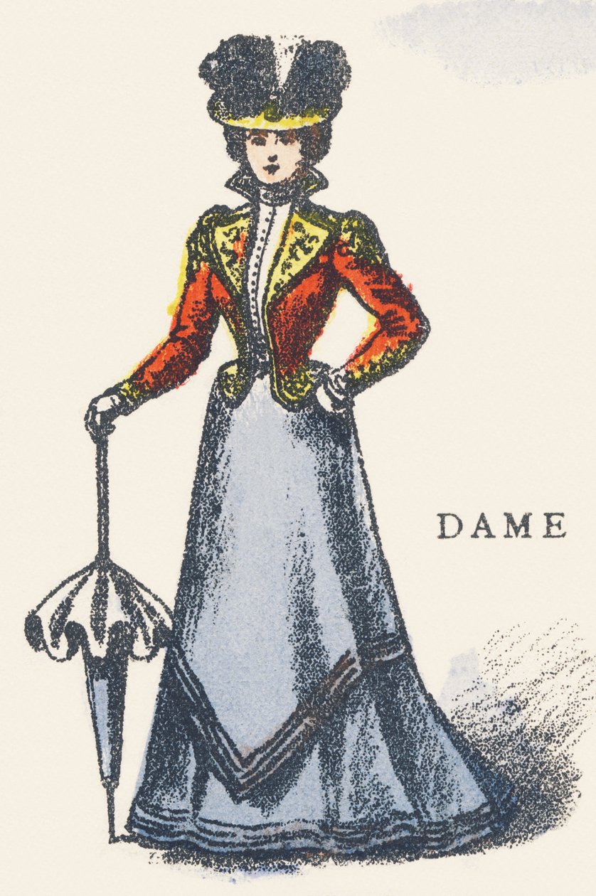 D: Dame von Unknown artist