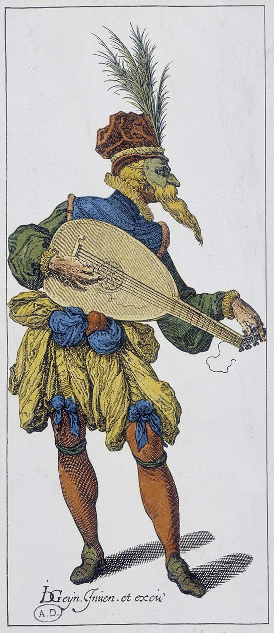Gitarrenspieler von Unknown artist