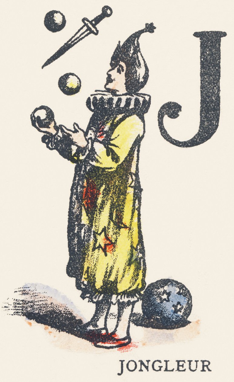 J: Jongleur von Unknown artist