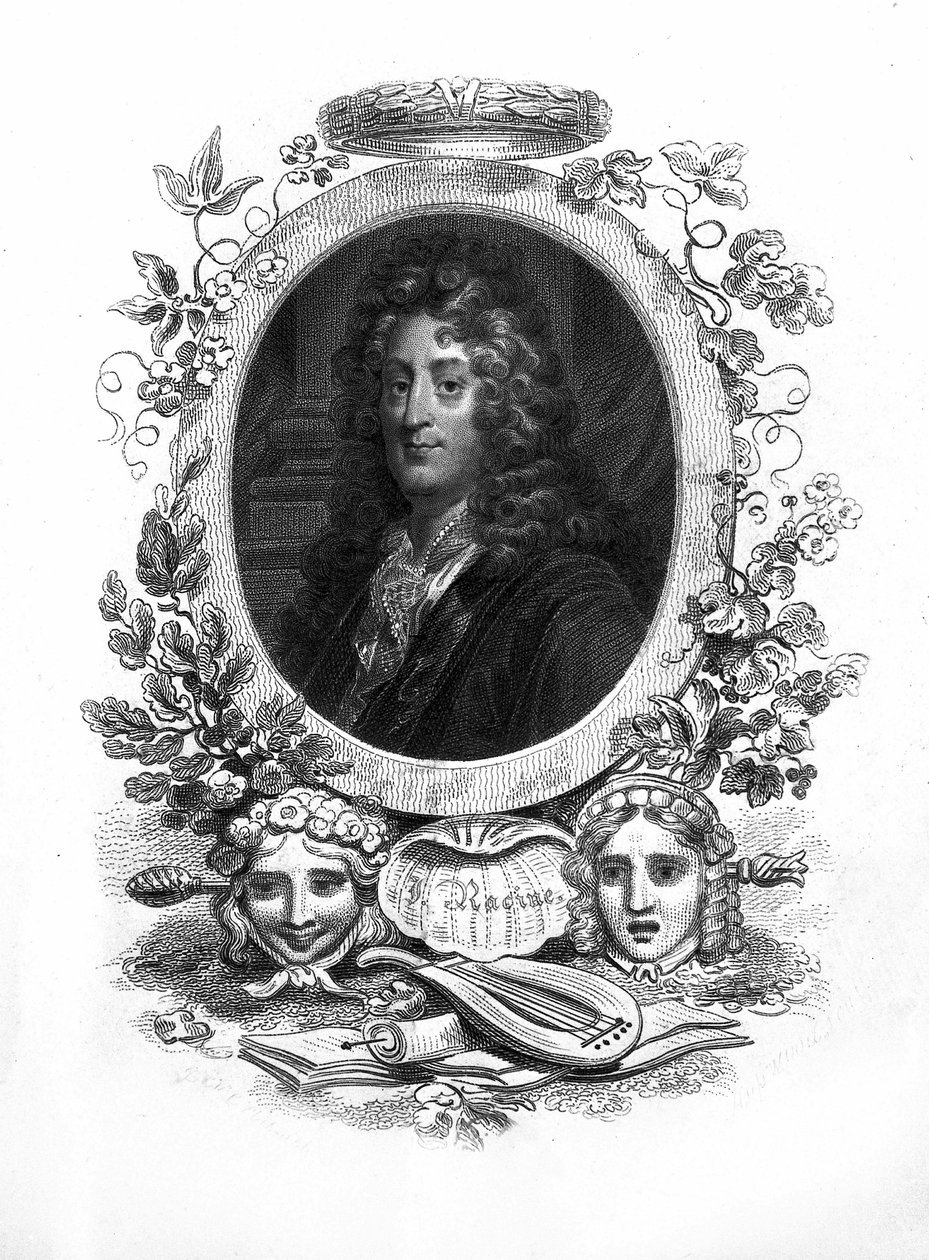 Jean Racine (1639-1699), französischer Tragödien-Dichter von Unknown artist